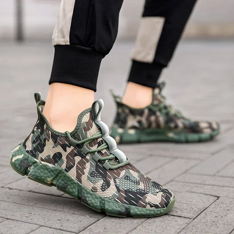 Brisbane Boutique - Camo Print Sneakers