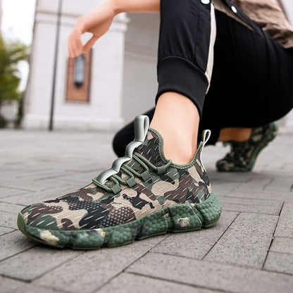 Brisbane Boutique - Camo Print Sneakers