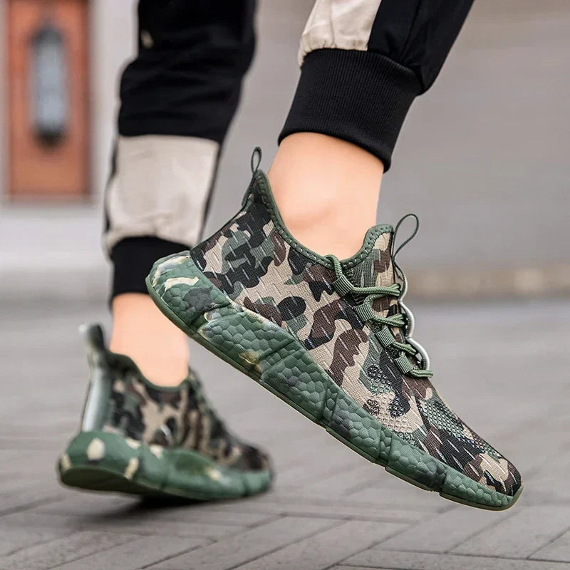 Brisbane Boutique - Camo Print Sneakers