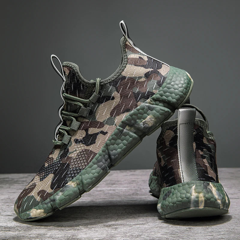 Brisbane Boutique - Camo Print Sneakers