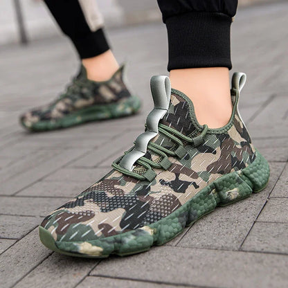 Brisbane Boutique - Camo Print Sneakers