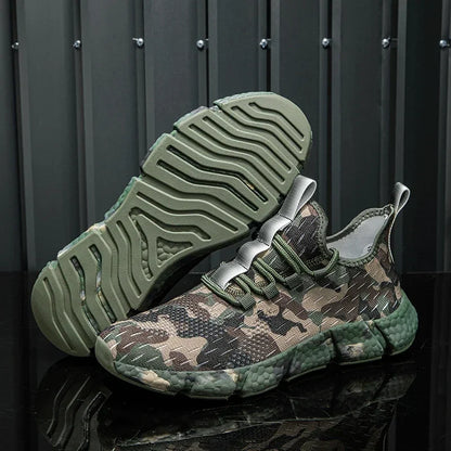 Brisbane Boutique - Camo Print Sneakers